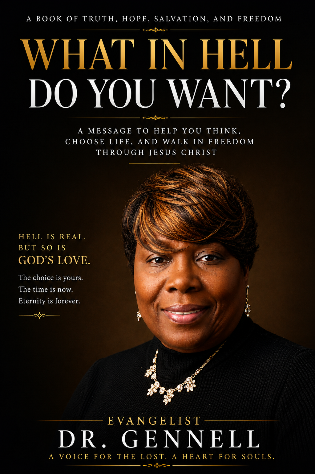 What in Hell do you want book cover