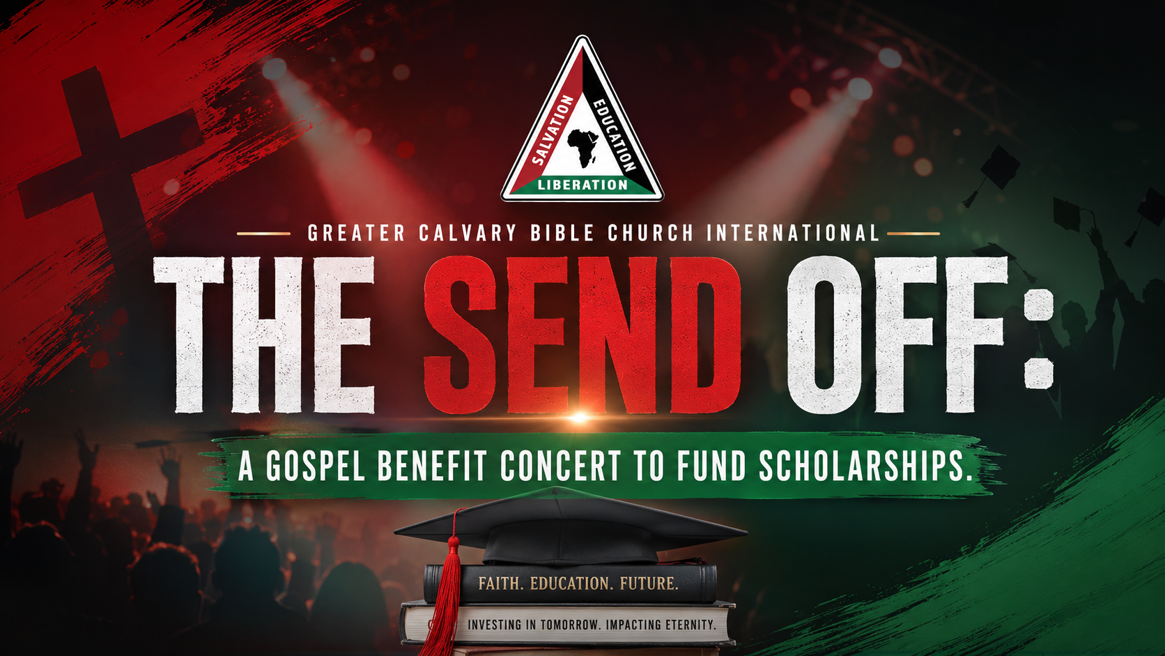Scholarship concert registration graphic